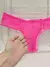 Calcinha Rosa Neon Renda - DLESS