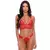 CONJUNTO SEM BOJO ÍSIS TRANSPARÊNCIA VERMELHO - PATITEX 849