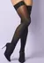 Meia calça 7/8 preto liso com elástico Y2039