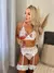 Conjunto SEM bojo COM ARO + cinta liga / persex Branco MB192 - DLESS