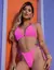 Conjunto Biquíni Cortininha FIO DENTAL Canelado Coleção Malibu Dy Girl - loja online