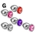 G| PLUG ANAL REDONDO DE AÇO INOXIDÁVEL CÔNICO COM CRISTAL ARREDONDADO LD IMPORT - comprar online
