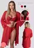 Robe Microfibra Vermelho Inspiração 481 - comprar online