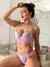 Conjunto com bojo Orquídea Cotton Ju792 - Rosa Neon - loja online