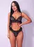 Conjunto SEM BOJO SEM ARO VALENTINE Paixão Ju - Preto