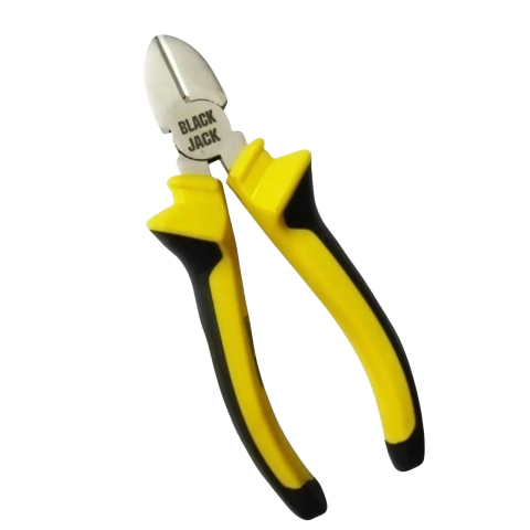 Alicate Corte Oblicuo Black Jack 6 Pulgadas Cromo Vanadio