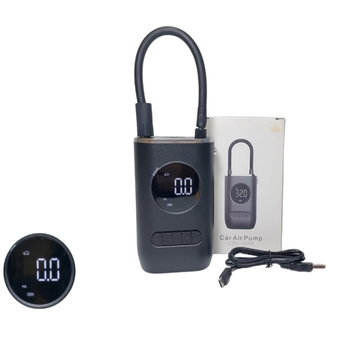 Compresor de Aire Portátil Recargable – Inflador Digital para Auto, Moto y Bicicleta - comprar online