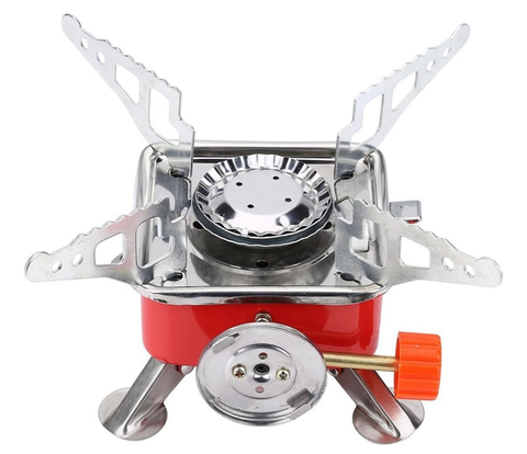 Anafe A Gas Butano 1 Hornalla Plegable Camping Encendido Chispa