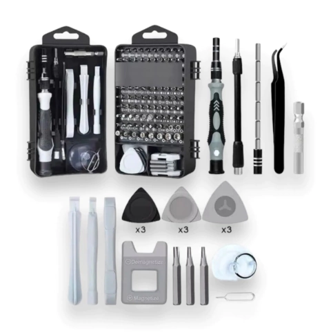Kit Destornillador 122 Piezas Ideal Para Reparar Celulares