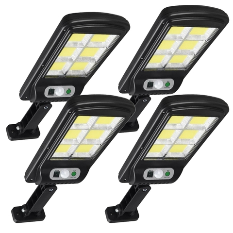 Pack x4 Reflectores Solares de 20W con Sensor de Movimiento - Tenue - Fija - comprar online