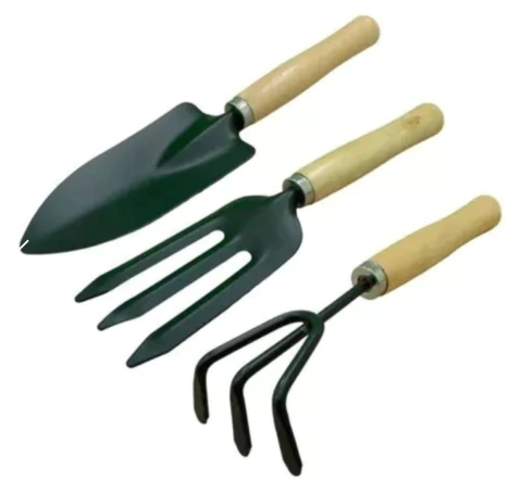 Set de Jardinería de 3 Piezas