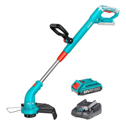 Bordeadora Inalámbrica Total 20v - Diámetro Corte 30cm + Cargador y Batería