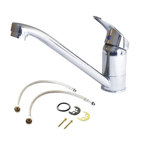 Grifería de Cocina Canilla Monocomando Recta