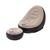 Sillón Puf Con Apoya Pies Inflable de PVC Incluye Inflador