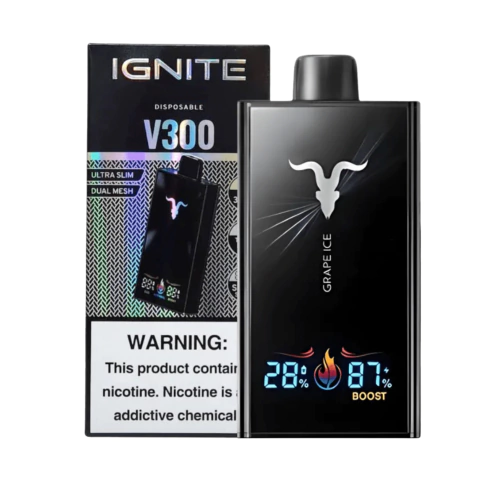 Vaper desechable Ignite V300 30.000 Puffs con Pantalla - comprar online