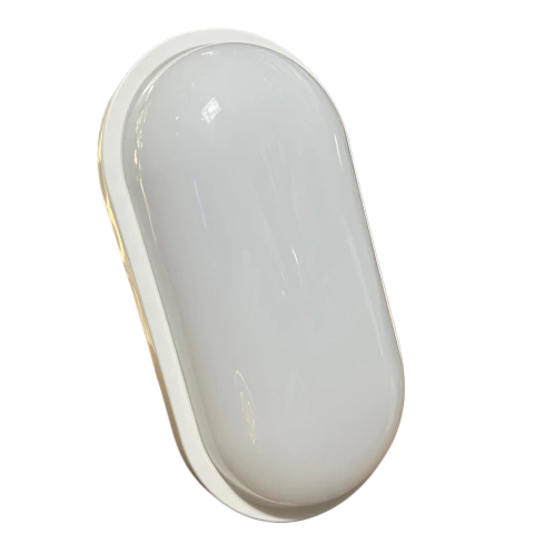 Plafón Led De Superficie Blanco Frío Exterior 20W Oval - comprar online
