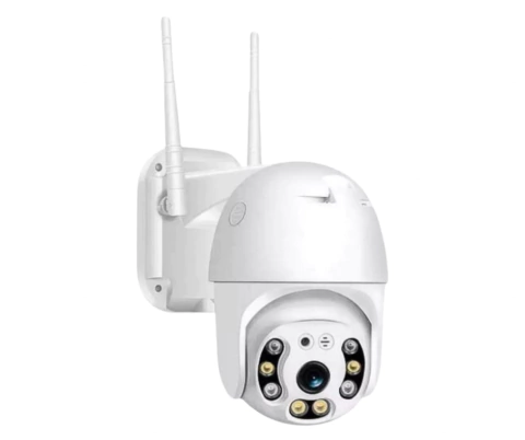 Cámara Domo Exterior Seguimiento Inteligente Seguridad Oryx Color Blanco