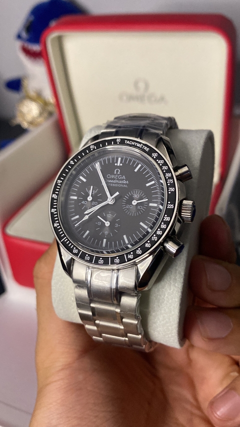Omega Negro Speedmaster Professional - comprar online