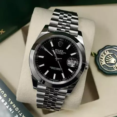 Rolex Datejust Superclon - Full Set - Negro - comprar online