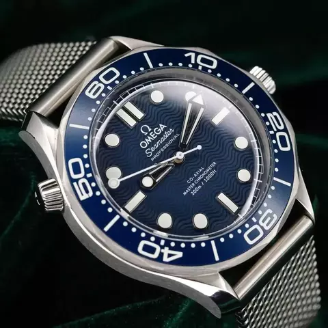 Omega SeaMaster Superclon Suizo -007 edition- Azul - comprar online