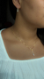 Conjunto Colar e Brinco Com Zircônias