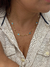 Colar Olho Grego Dourado Banhado A Ouro - comprar online