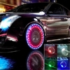 Luces Led Impermeables Para Auto Moto Carga Solar Luz Rgb