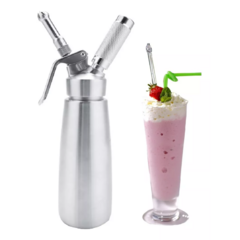 Sifón Para Hacer Crema Batida 500 Ml Aluminio - tienda online