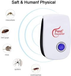 Repelente Ultrasónico Anti Insectos y Roedores