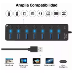 Hub de 7 Puertos Usb 3.0 - armatucompra