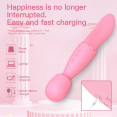 Vibrador Tongue Estimulador Doble