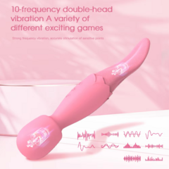 Vibrador Tongue Estimulador Doble - armatucompra