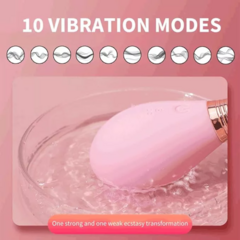 Vibrador con Control Remoto Rosa