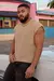 3012 - Drop Shoulder Knit Cut-Off - comprar en línea