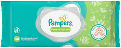 Lenço Umedecido Pampers Aloe Vera