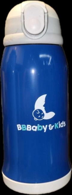 Garrafa Térmica Personalizada com tampa transparente - BBBaby Store