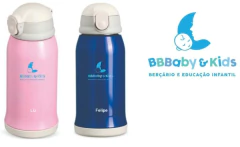 Garrafa Térmica Personalizada com tampa transparente - comprar online