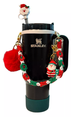 ACCESORIOS PARA VASO STANLEY CORREA, FUNDA SILICONA Modelo: Navideño - SatisFaction™ - comprar online