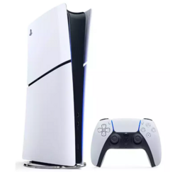 CONSOLA PS5 SLIM DIGITAL /1TB/8K/4K/HDR + 2 JUEGOS (SIN DISCO, JUEGOS INCORPORDAROS )