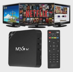 TV BOX MX9 8G 128GB + 1300 CANALES (MAGIS TV) en internet