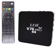 ANDROID SMART TV BOX LUO V-82/5G/UHD/4K en internet
