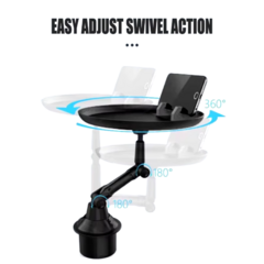 BANDEJA PARA AUTO ARTICULABLE CON SOPORTE - SatisFaction™ - Satisfaction-Shop
