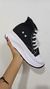 Zapatos de Lona - Corte Alto - Negro Dama - tienda online