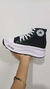 Zapatos de Lona - Corte Alto - Negro Dama - comprar online