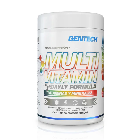 Multivitamin x 60tabs (nueva presentacion) (Gentech)