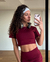 Crop top Monaco Cherry - comprar online