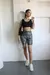 Top en U negro - comprar online