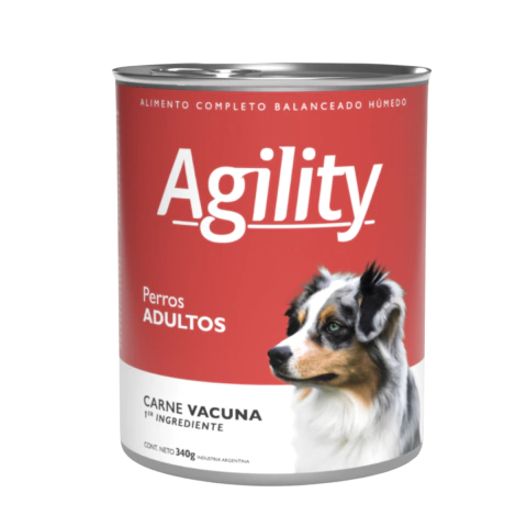 AGILITY ADULTO DOG LATA CARNE X 340GRS. (00268) - comprar online