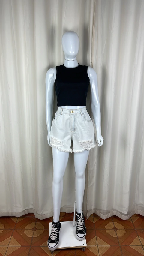 Short jeans claro POLO WEAR TAM 40