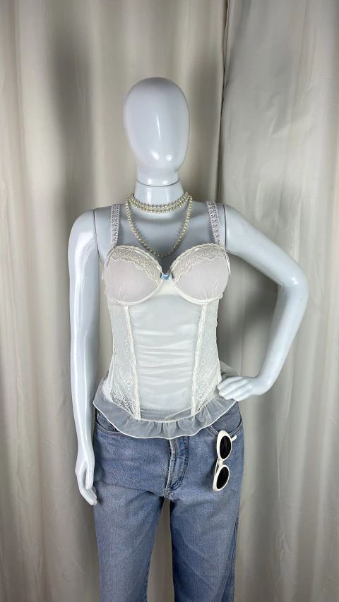 Corpete branco TAM 42 - comprar online